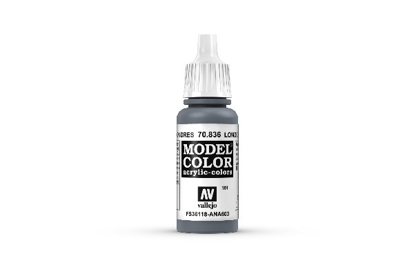 Vallejo Model Color Maling: London Grey 17ml - Tilbud!