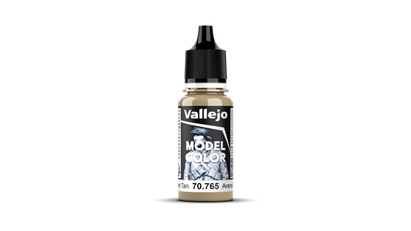 Vallejo Maling Model Color: Matt  140  Desert Tan 18ml