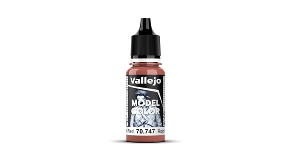 Vallejo Model Color: Matt 035 Faded Red - 18ml Maling