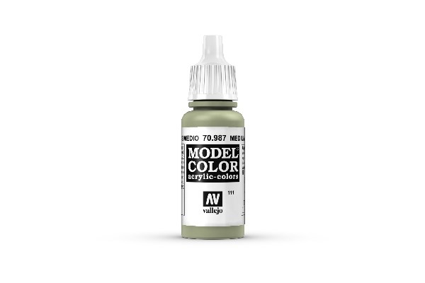 Vallejo Model Color Maling: Medium Grey 17ml - Akryl