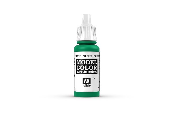Vallejo Model Color: Park Green Flat 17ml - Malingtilbud!