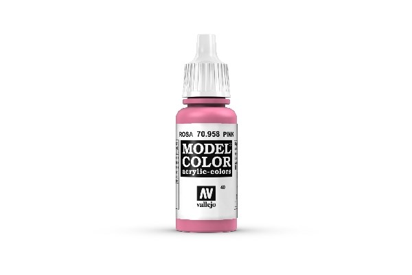 Vallejo Model Color Maling: Pink 17ml - Akryl til Maleri