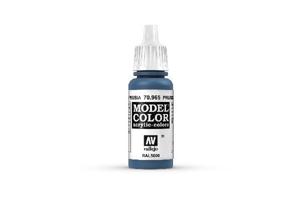 Vallejo Model Color Maling: Preussisk Blå 17ml