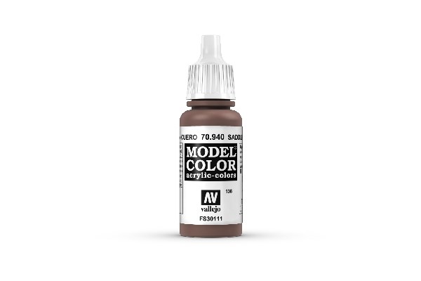 Vallejo Model Color Maling: Saddle Brown 17ml - Fantastisk!