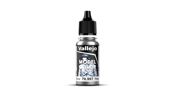 Vallejo Model Color Maling: Sølv 17ml - Fantastisk Tilbud!