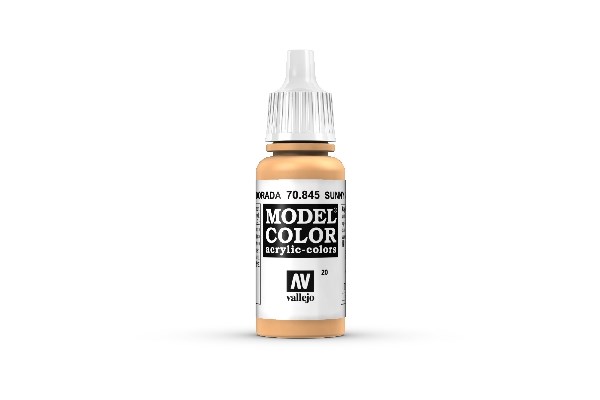 Vallejo Model Color: Sunny Skin Tone 17ml - Malingtilbud!