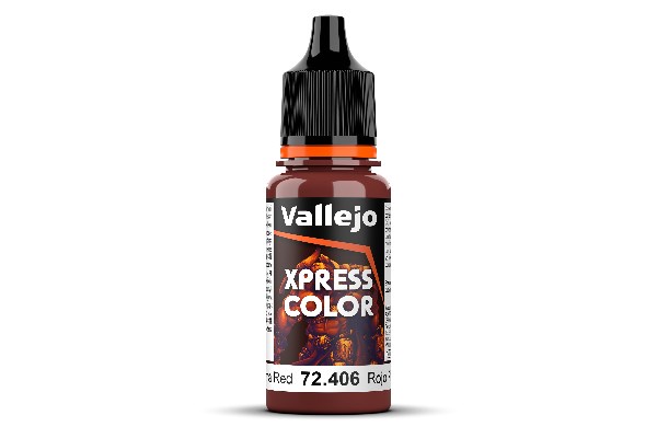 Vallejo Xpress Color Maling: Plasma Red 18ml - Hurtig Maler!
