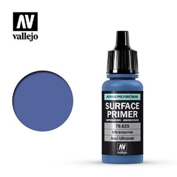 Vallejo Primer  Acrylic-polyurethane : Ultramarine Blue  18