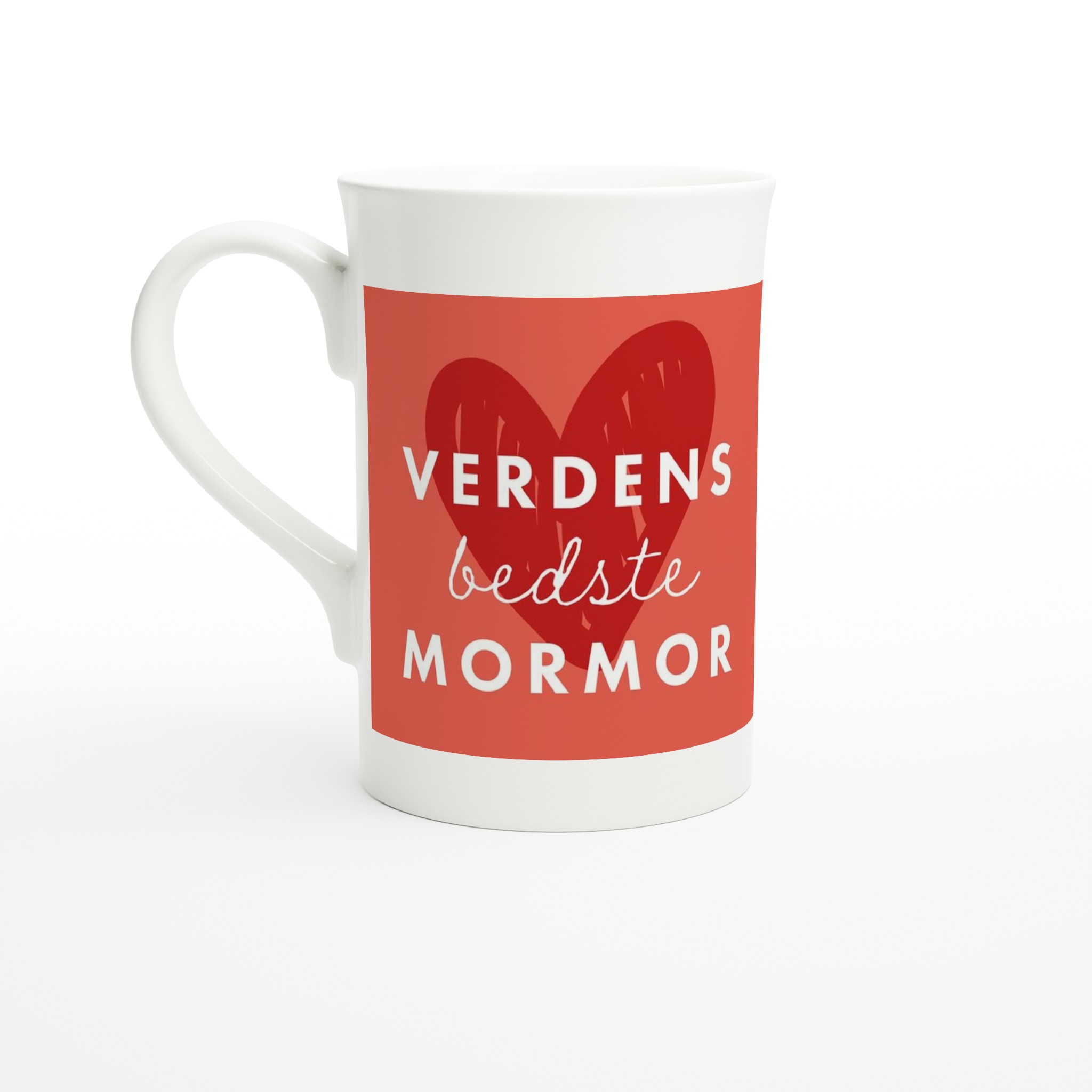 Verdens Bedste Mormor Porcelænskrus – Den perfekte gave!