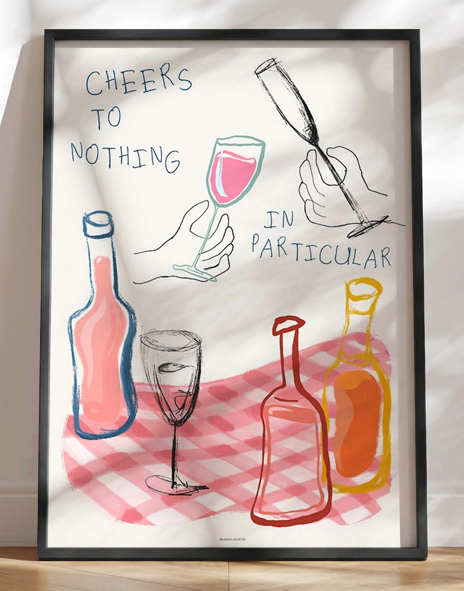 Vinplakat Cheers   Nothing
