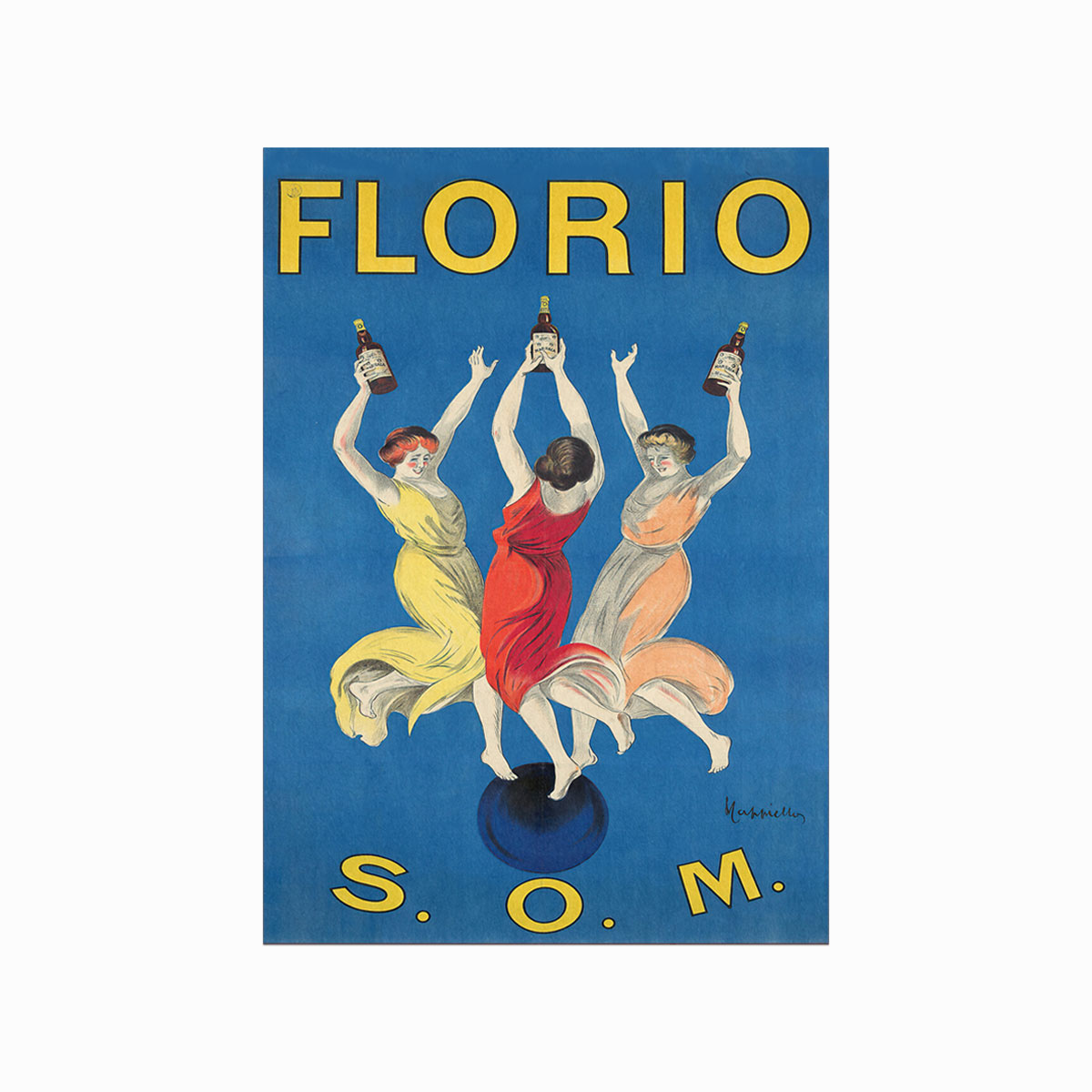 Vintage Plakat – Florio Sommermotiv til Dit Hjem