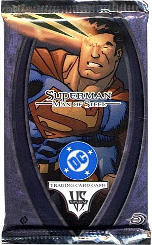 Vs System: Superman Man of Steel Booster Pack 14 kort