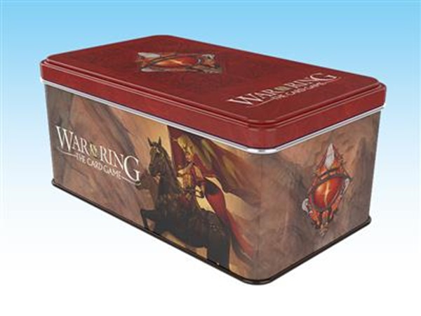 War   The Ring: Tin Deck Box   Lommer  Sleeves : Shadow Red Bannerman Version