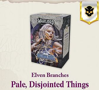 Warlord: Saga   The Storm Ccg Into The Accordlands: Starter Deck: Elven Branches Pale  Disjointed Things