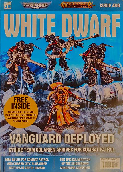 White Dwarf Magasin - Januar 2024 - Nyheder og Vejledninger