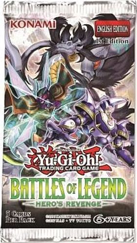 - -   Booster Pakke Battles   Legend: Hero   Revenge Booster Display Box Med 24 Pakker