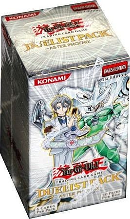 Booster Display: Duelist Pack Aster Phoenix 1st Edition