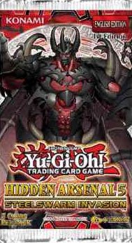 - -   Booster Pakke Hidden Arsenal  : Steelswarm Invasion  1st Edition  Booster Pack