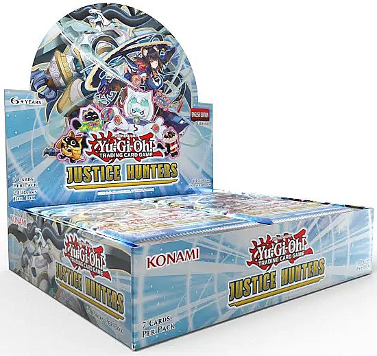 - -   Booster Pakke Justice Hunters Booster Display Box Med 24 Pakker
