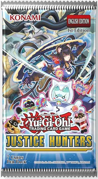 - -   Booster Pakke Justice Hunters Booster Pack