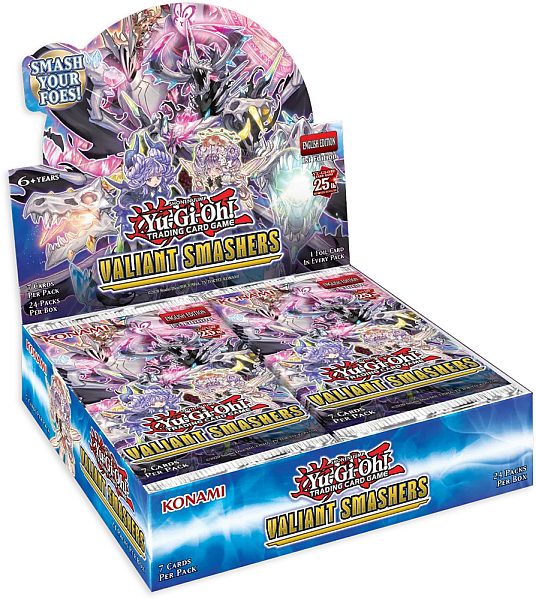 Valiant Smashers Booster Display Box med 24 Pakker