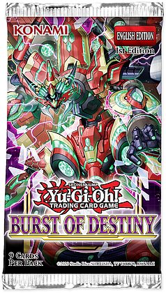 - -   Burst   Destiny Booster Pack