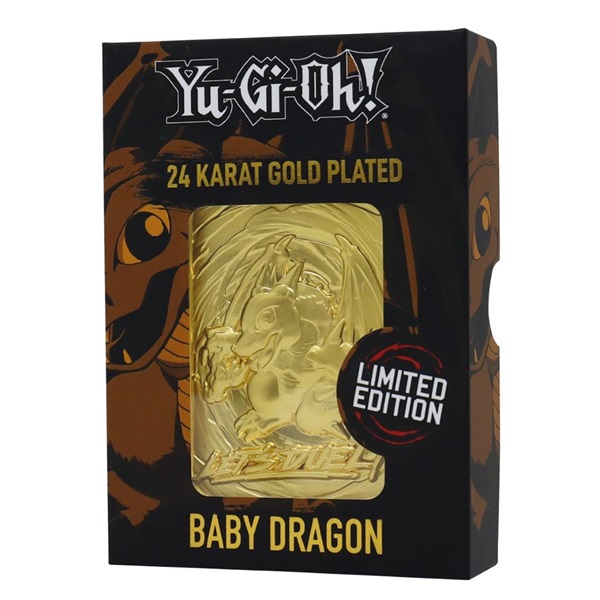 - -   Limited Edition Gold-plated Collectible Card: Baby Dragon