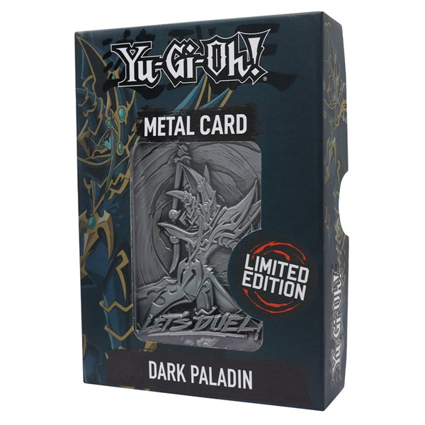 - -   Limited Edition Metal Collectible Card: Dark Paladin