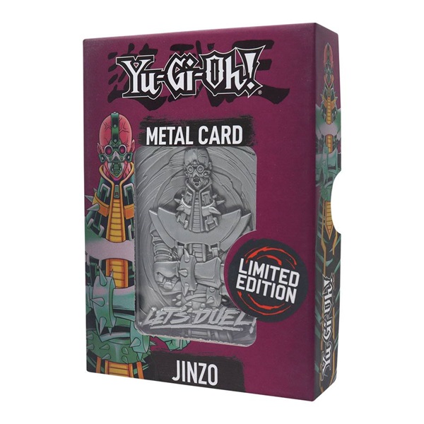 - -   Limited Edition Metal Collectible Card: Jinzo