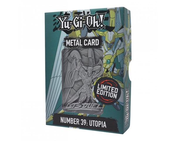- -   Limited Edition Metal Collectible Card: Number 39 Utopia