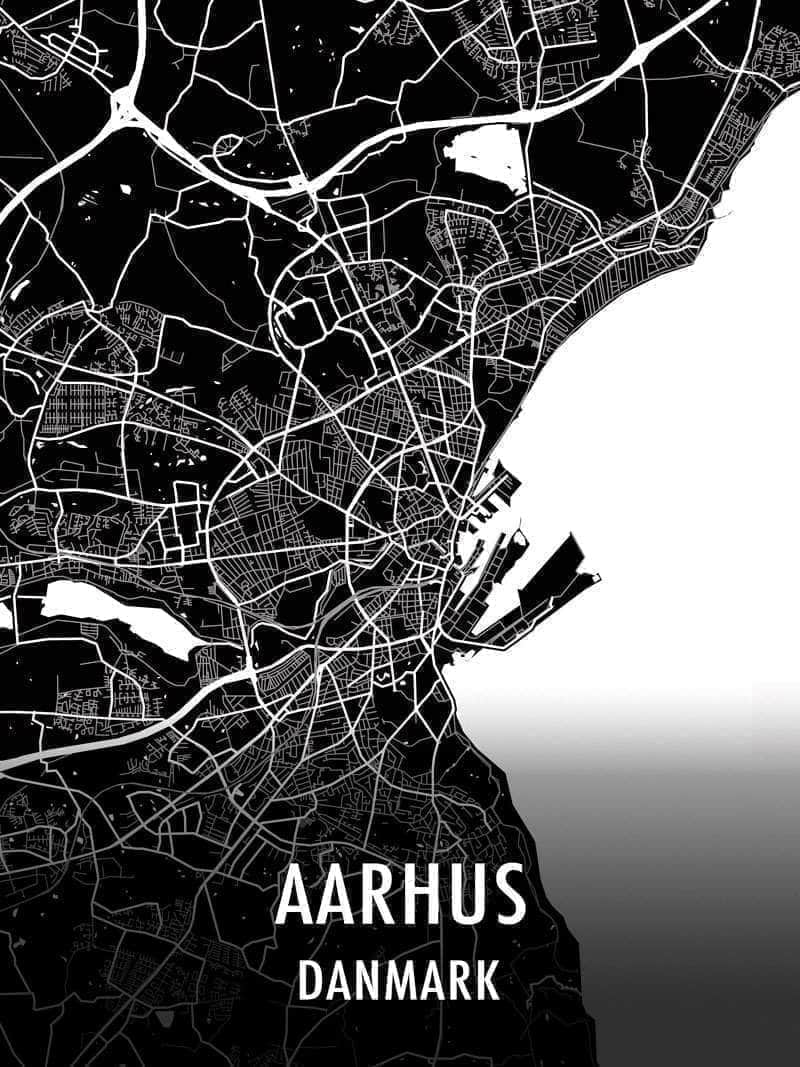 Århus By Plakat – Perfekt til din indretning!