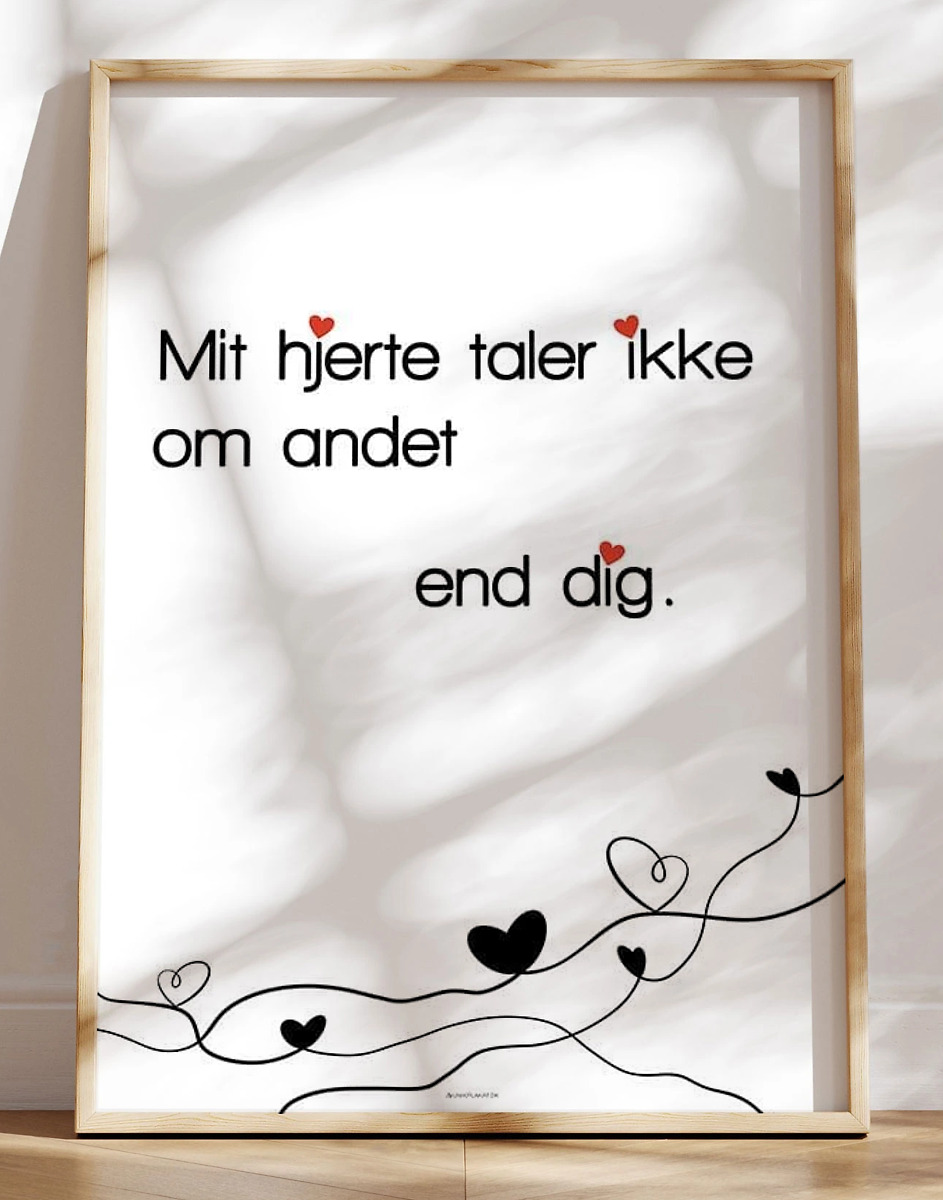 ægte Kærlighedscitat Taler Ikke   Andet